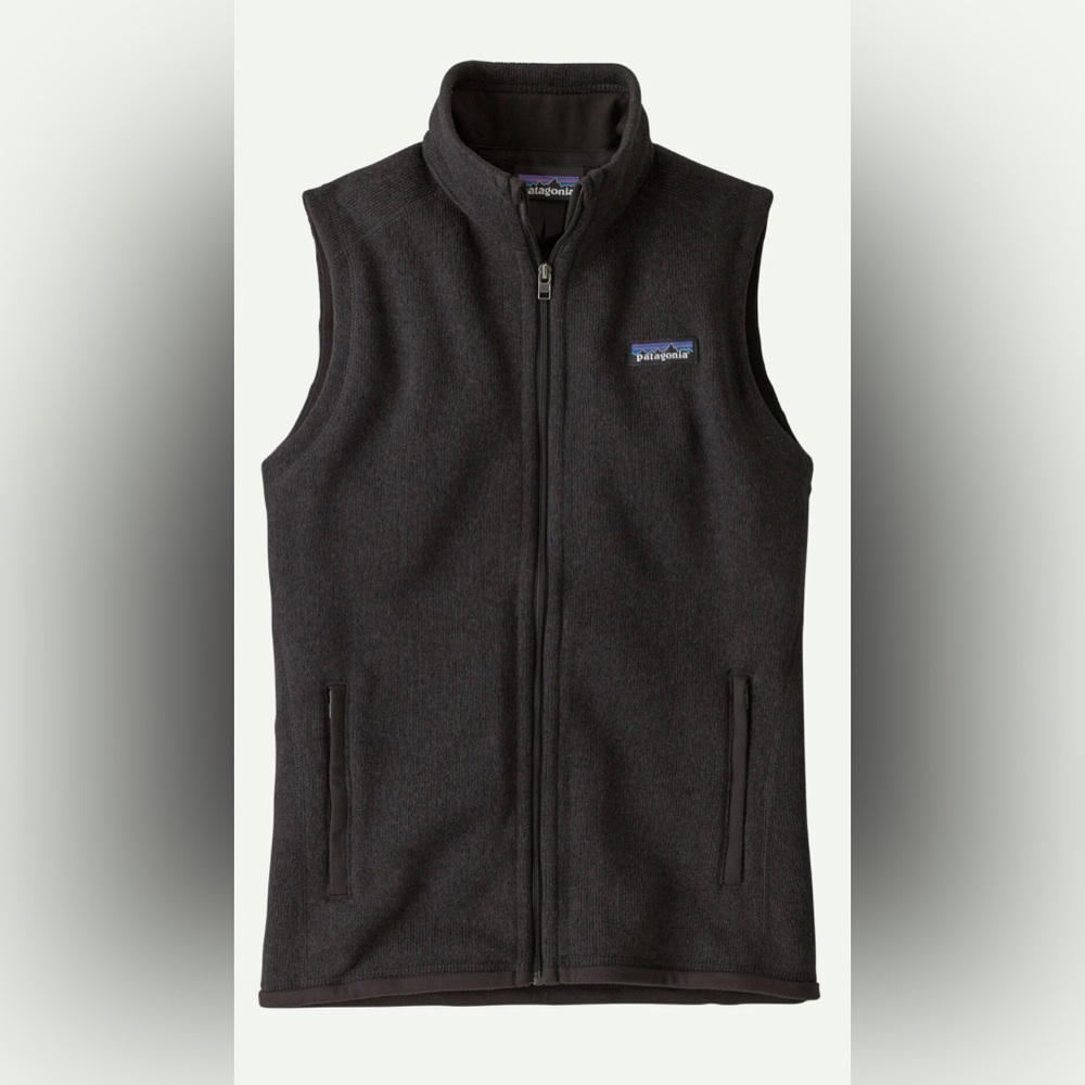 Women’s Patagonia Black Better Sweater Fleece Vest